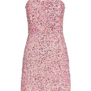 Retrofete Heather Strapless Sequin Dress - NEW WITH TAGS
